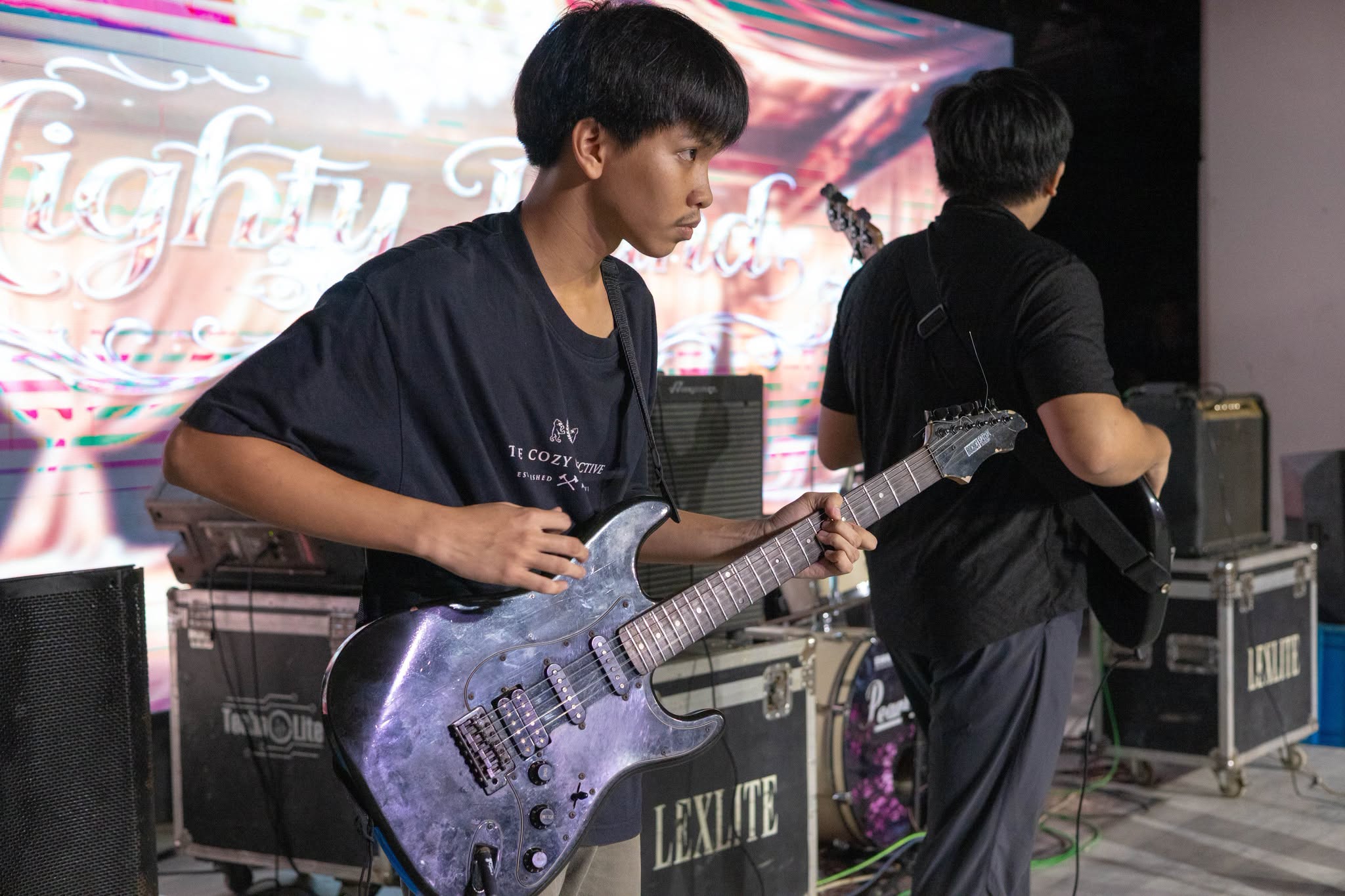 Playing Guitar